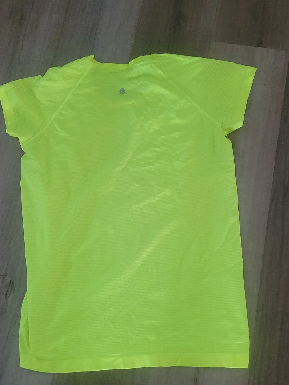 lululemon athletica Neon Lime Short-Sleeve Active Tee